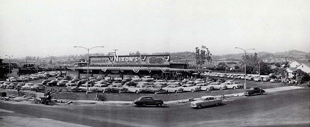 Nixon Market Opening photograph