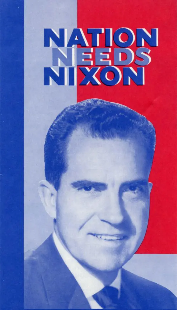 The cover of nation needs nixon.